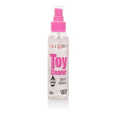 Anti-Bacterial Toy Cleaner with Aloe Vera 4.3 oz Clear Bottle with Pink Spray Nozzle Toy Cleaners